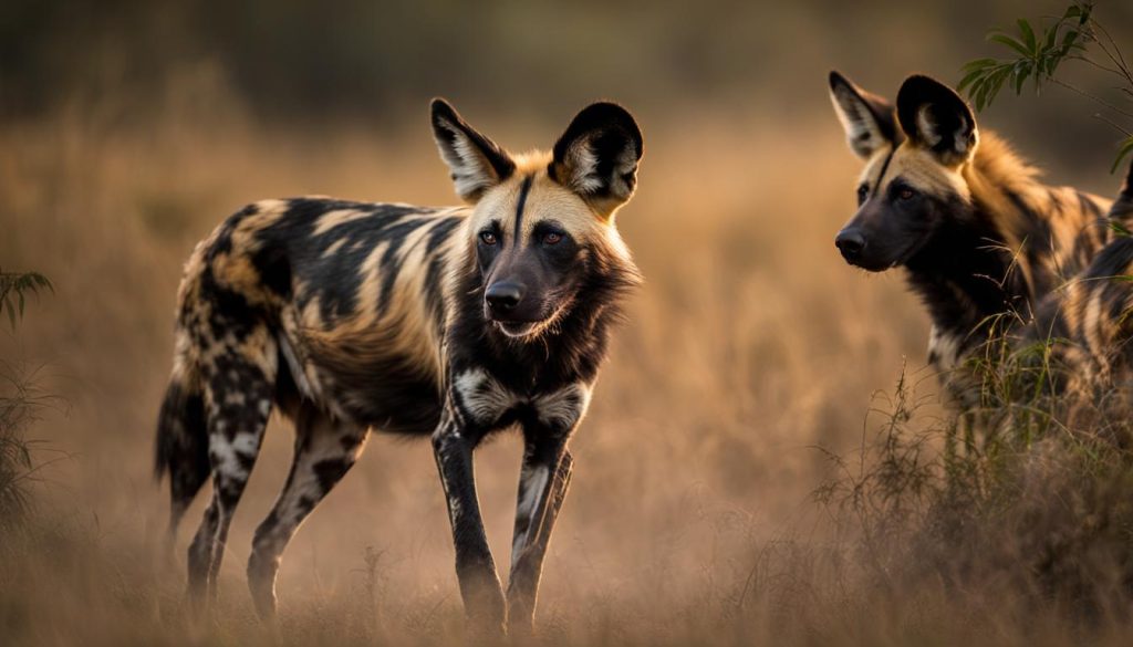 African Wild Dogs in Gorongosa National Park