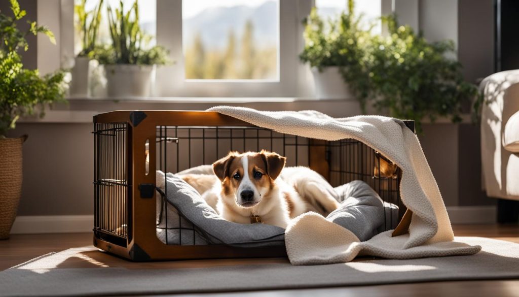 Crate Training for Alone Time