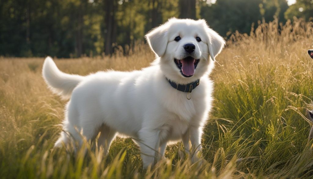 Great Pyrenees Lab Mix Puppy