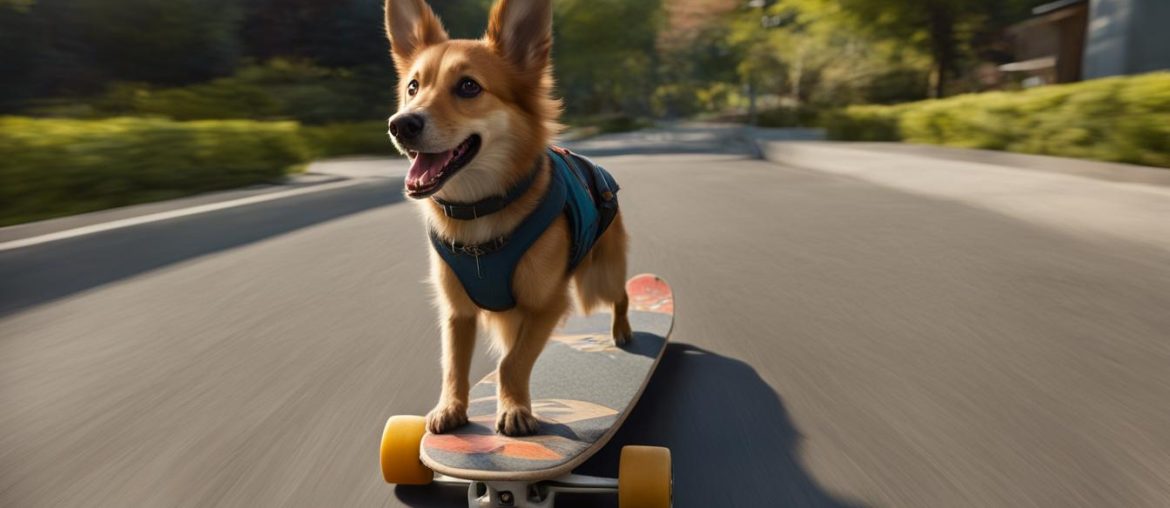 How To Teach Your Dog To Skateboard