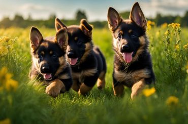 Red German Shepherd Puppies