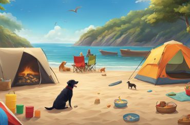 What To Take When Camping With A Dog At The Beach?