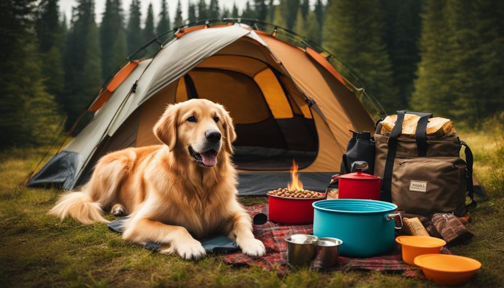 camping supplies for dogs