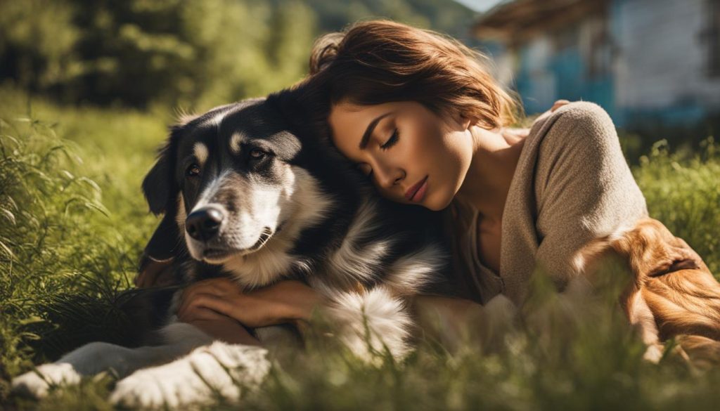 creating a calm bond with your dog