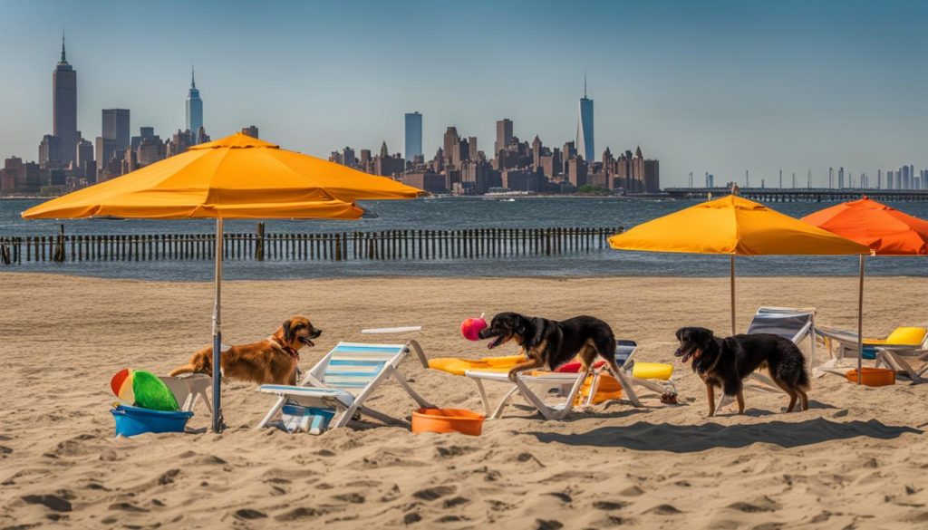 dog-friendly beach in NYC