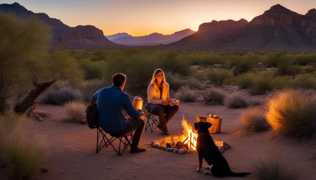 dog-friendly camping in Tucson