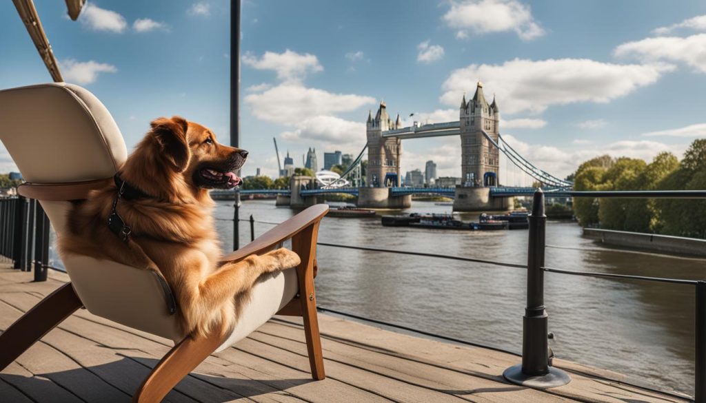 dog-friendly river cruise in London