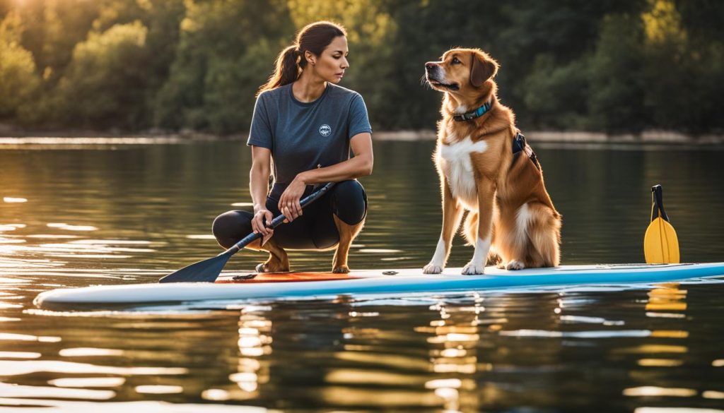 getting your dog comfortable with the board