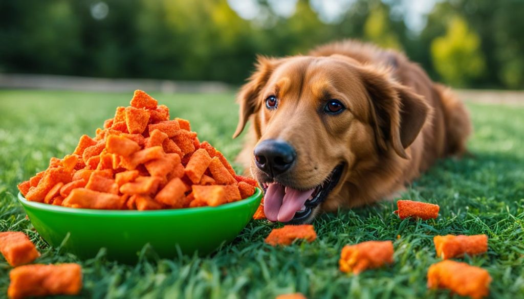 hot cheetos for dogs