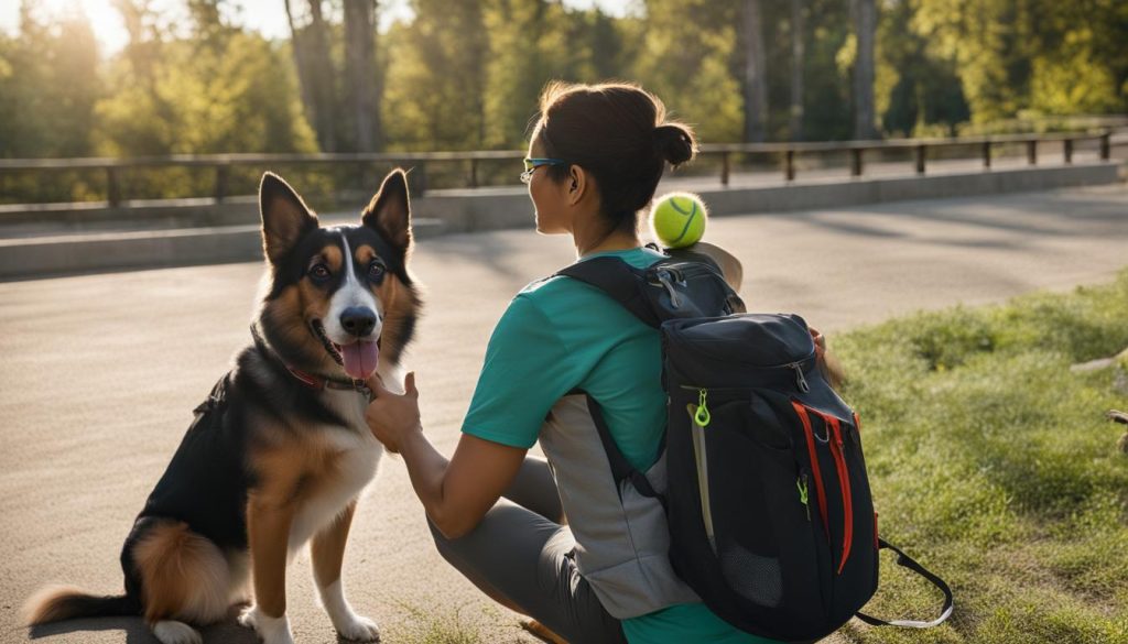 introducing the dog backpack
