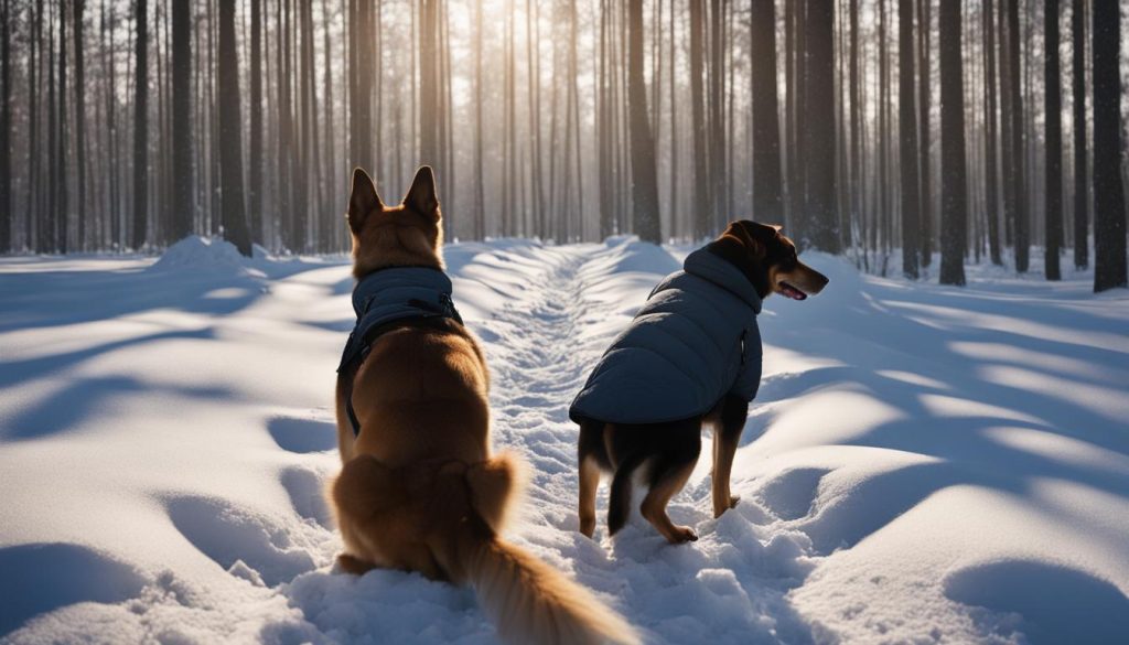 knowing your dog's limits in cold weather