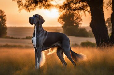 long haired great dane