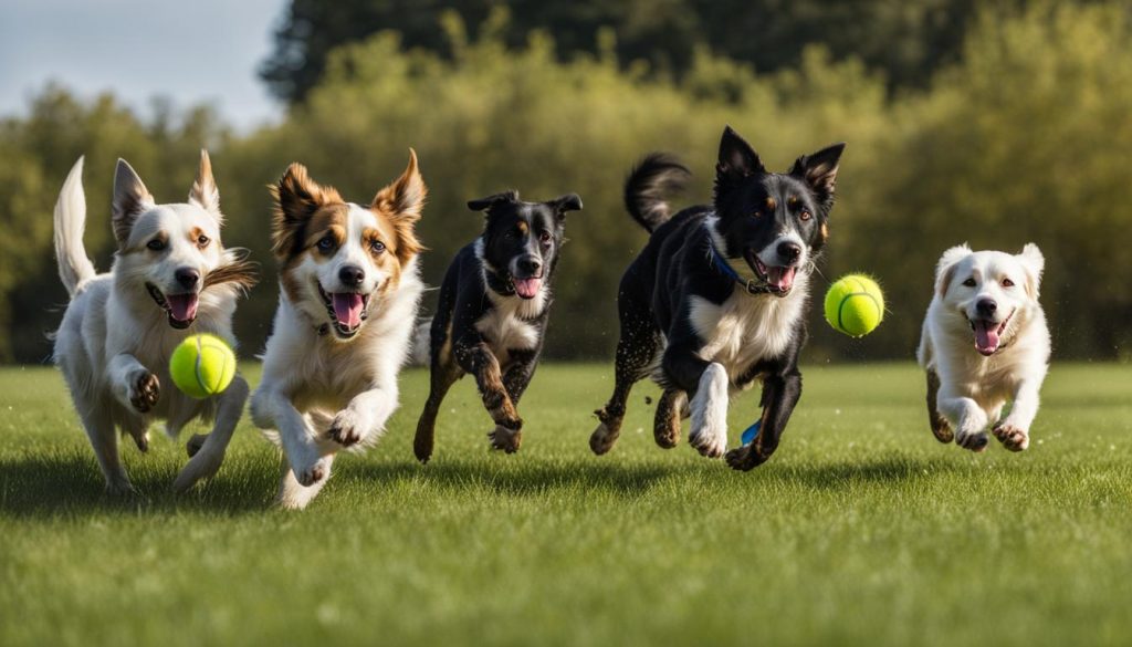 provide exercise for dogs