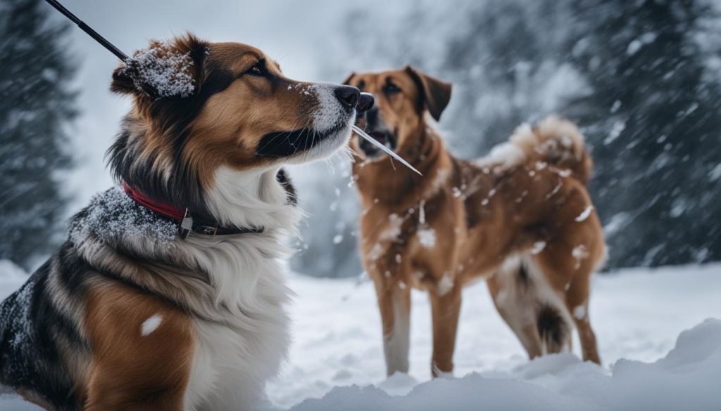 signs of hypothermia and frostbite in dogs
