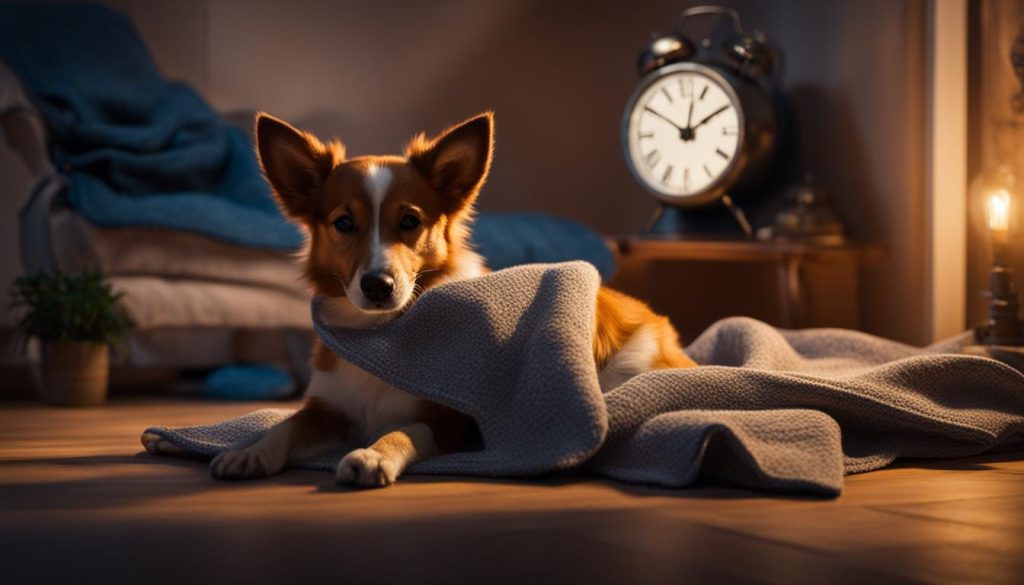 strategies for helping dogs sleep through the night