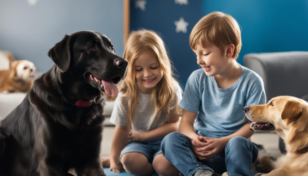 therapy dogs for children with autism