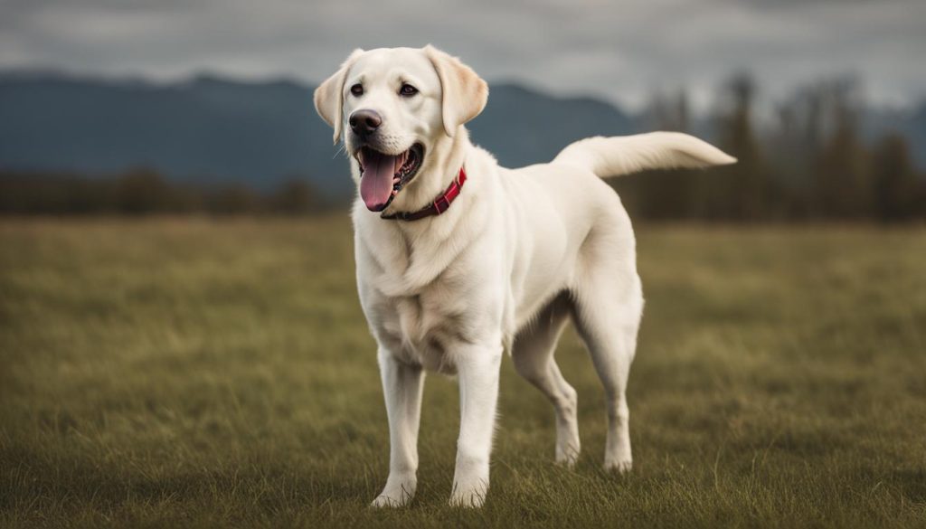white Labrador retriever