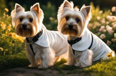 white yorkies