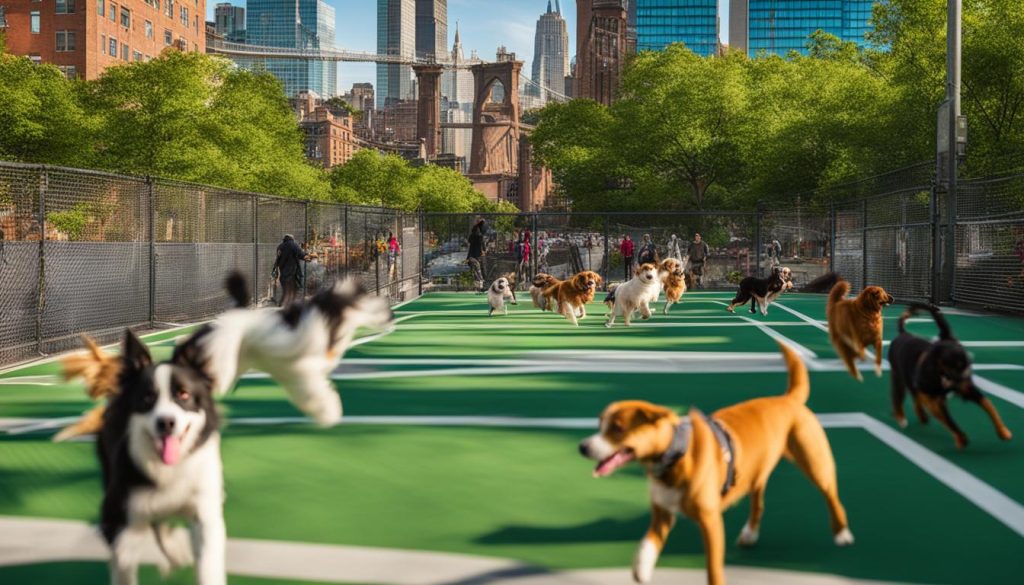 Brooklyn Bridge Park Dog Run