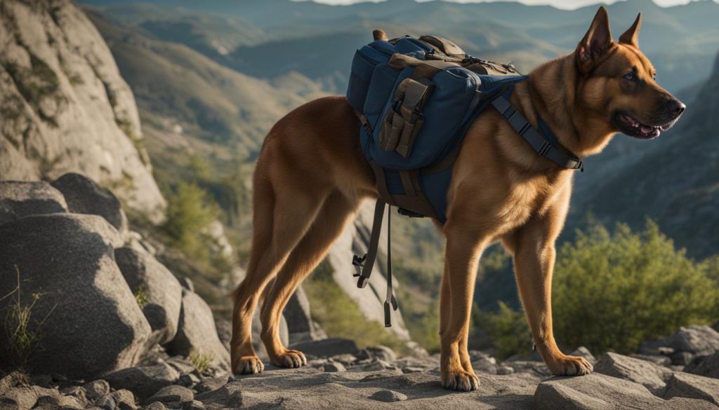 Building Muscles in Dog Backpack Training