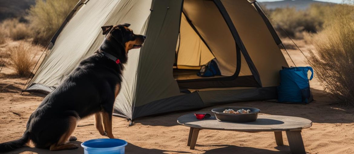 Camping With A Dog In Hot Weather?