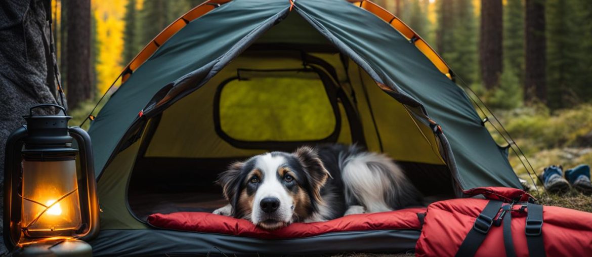 Can Dogs Sleep in Camping Tents?