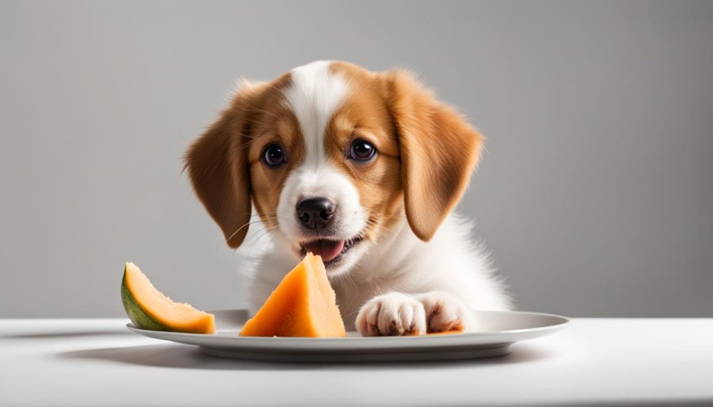 Can puppies eat cantaloupe