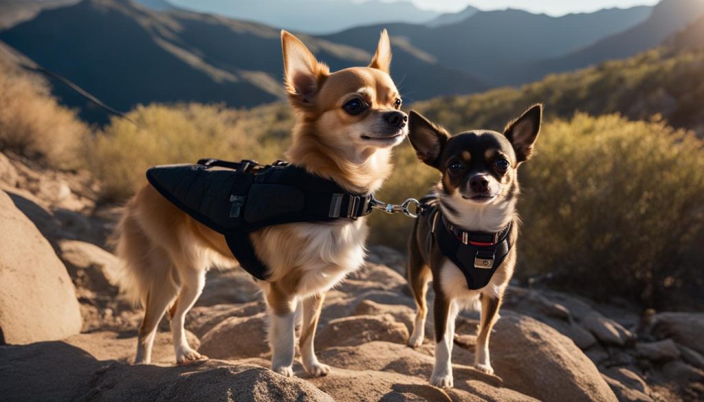 Chihuahua hiking