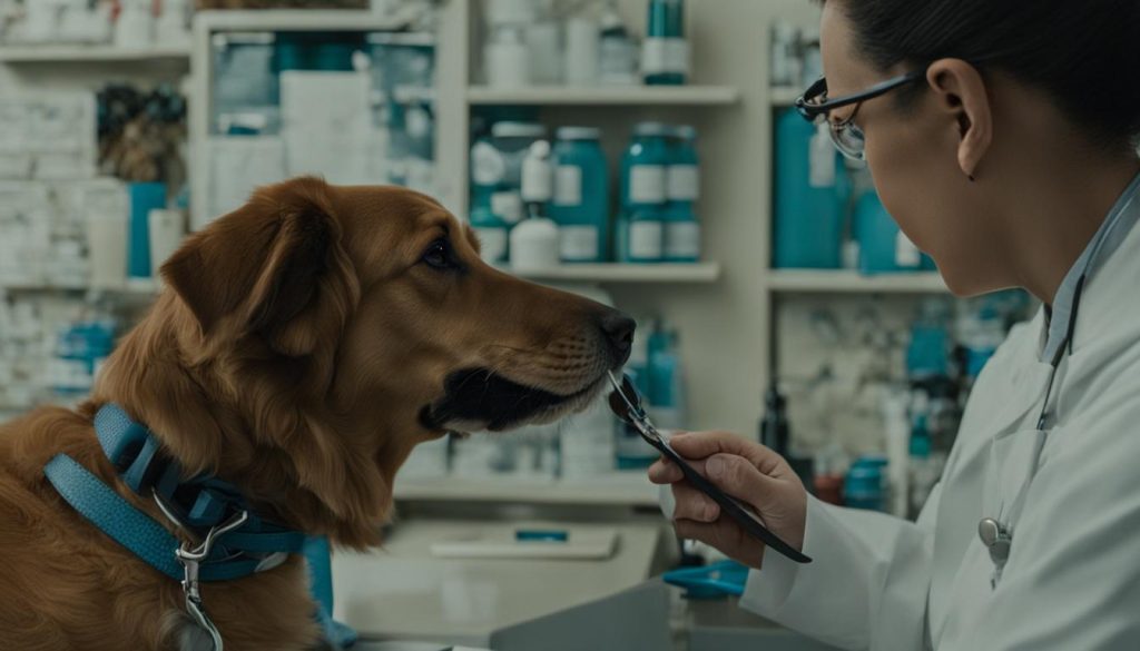Consulting a veterinarian for unknown ingested substances