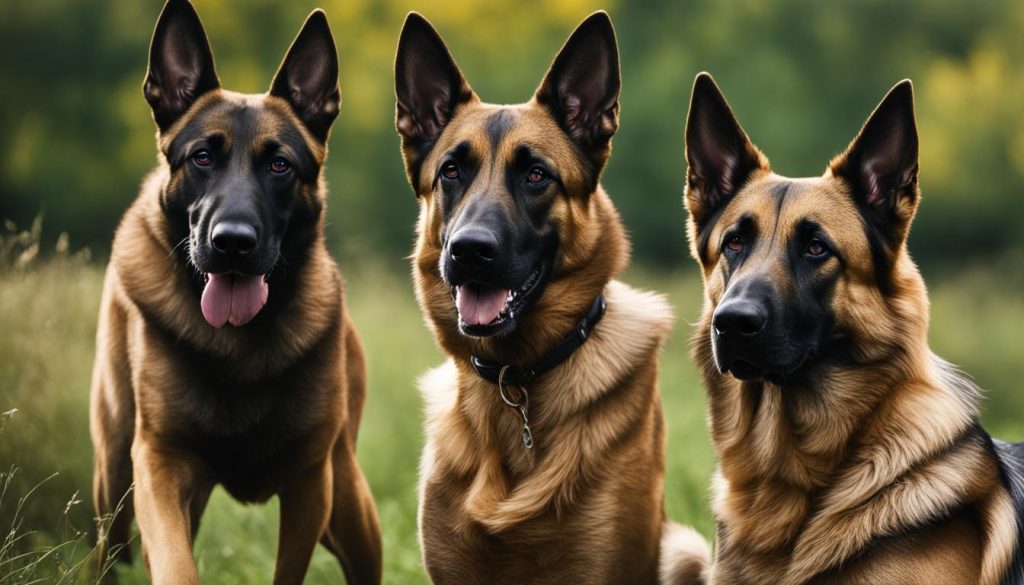 Different Physical Qualities of Belgian Malinois and German Shepherd