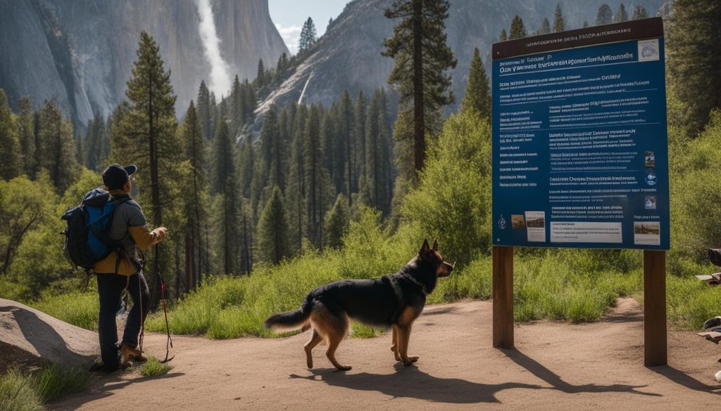 Dog Regulations in Yosemite National Park