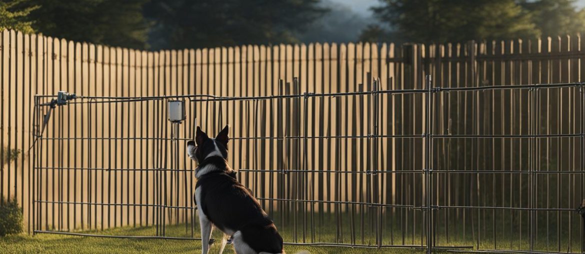 Electric Dog Fence vs. Physical Fence