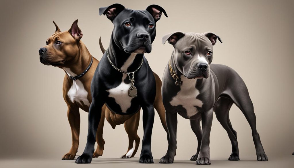 Health of Staffordshire Bull Terrier and American Pit Bull Terrier