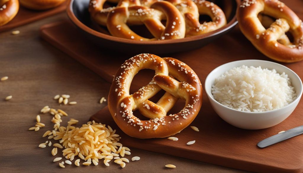 High Carbohydrate Content in Pretzels