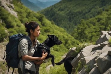 How to Carry an Injured Hiking Dog