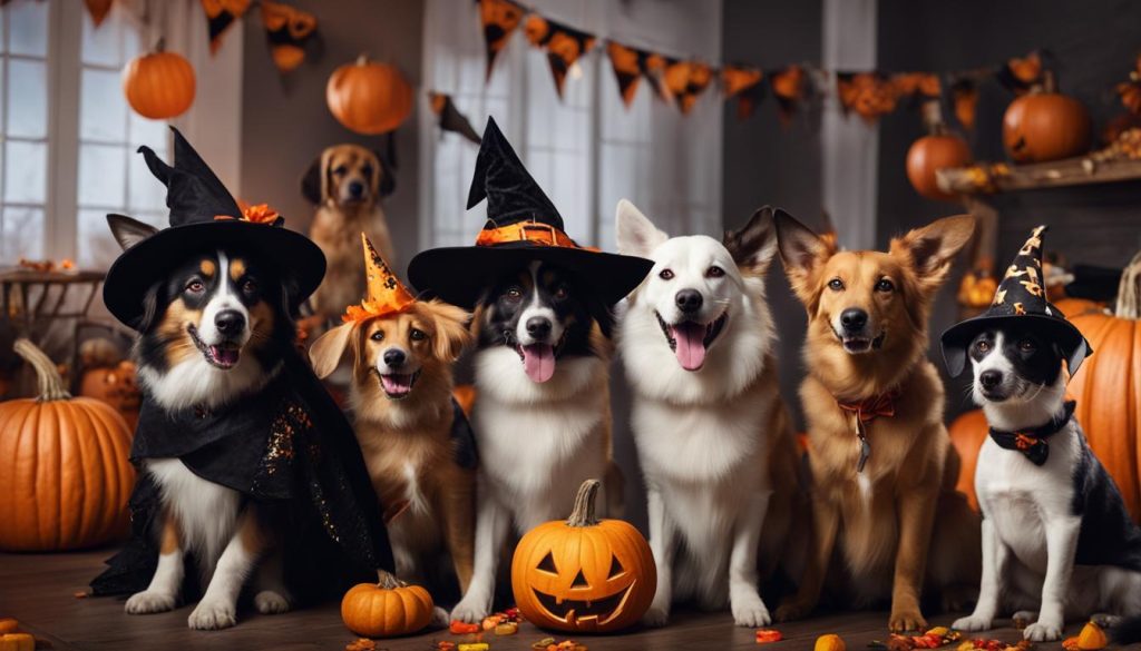 Howl-O-Ween dog parties
