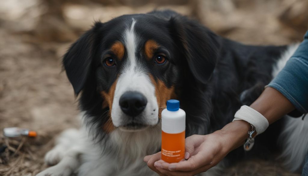 Hydrogen Peroxide Dog First Aid
