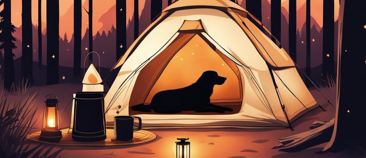 Leaving Your Dog in a Camping Tent: Tips