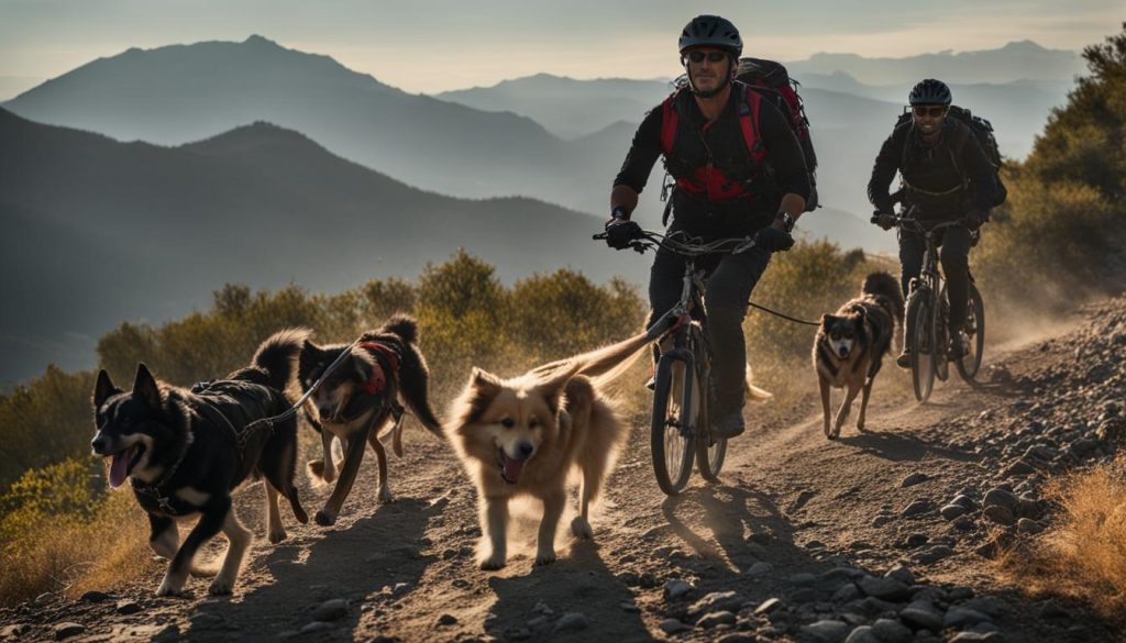 Overcoming Challenges While Biking With Dogs