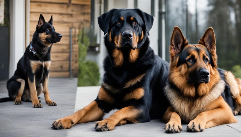 Rottweiler vs. German Shepherd Health and Lifespan