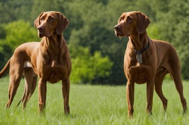 Vizsla vs Weimaraner