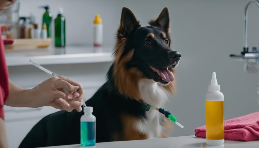 administering liquid medications to dogs