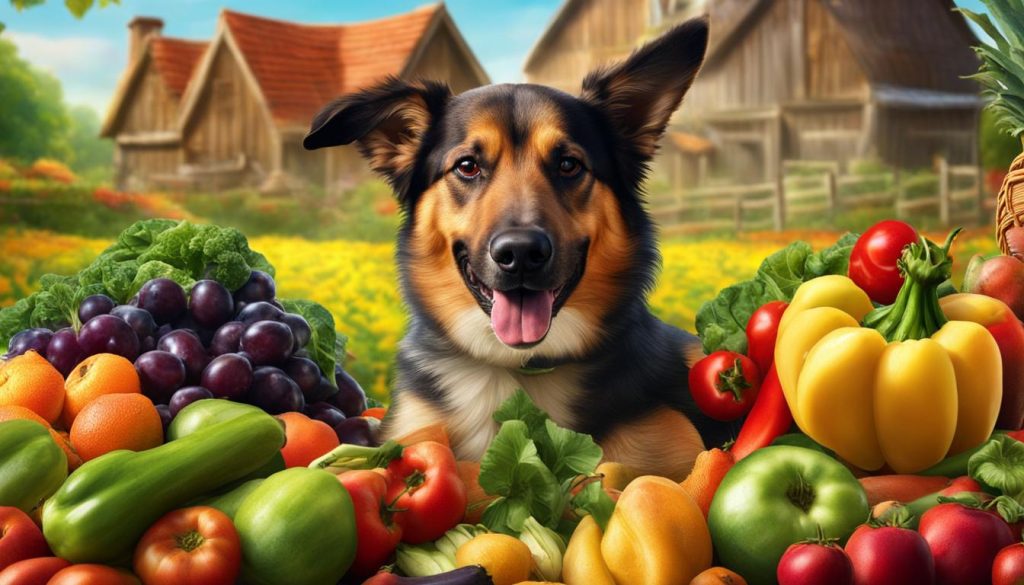 benefits of fruits and vegetables for pets