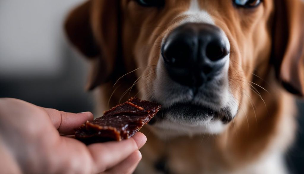 can dogs eat human beef jerky