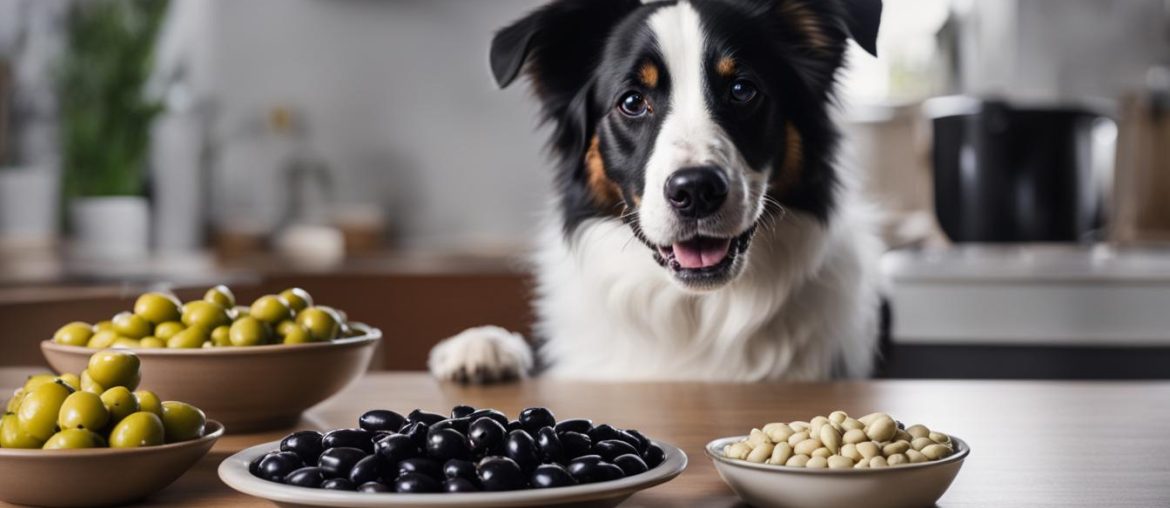 can dogs have black olives