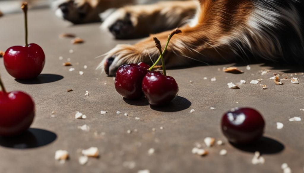 cherry toxicity in dogs