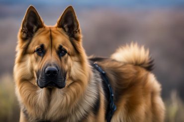 chow chow mixed with german shepherd