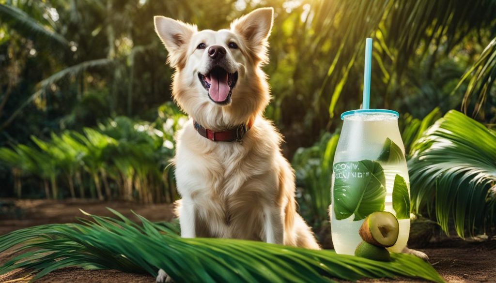coconut water for dogs