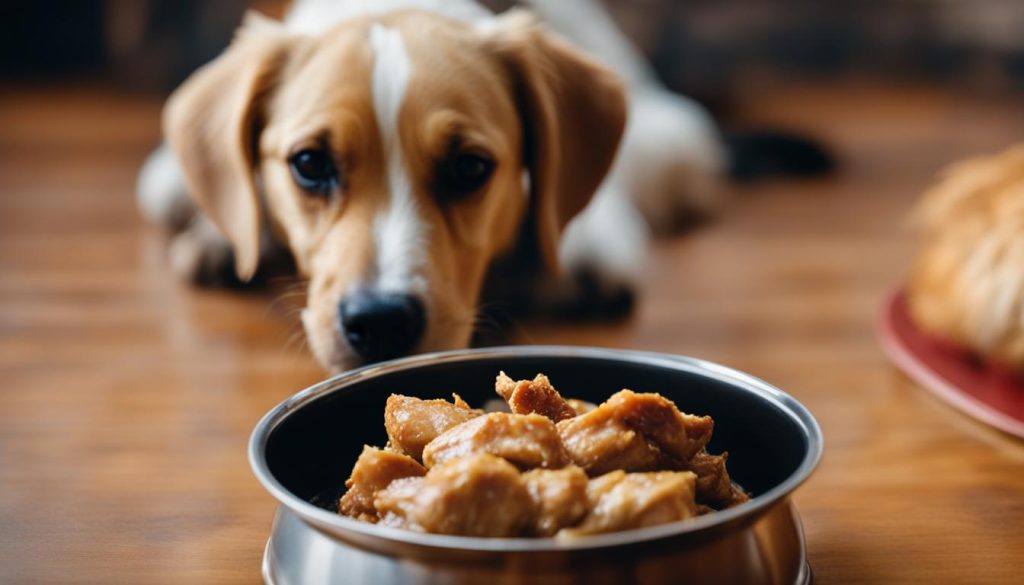 cooked chicken for dogs