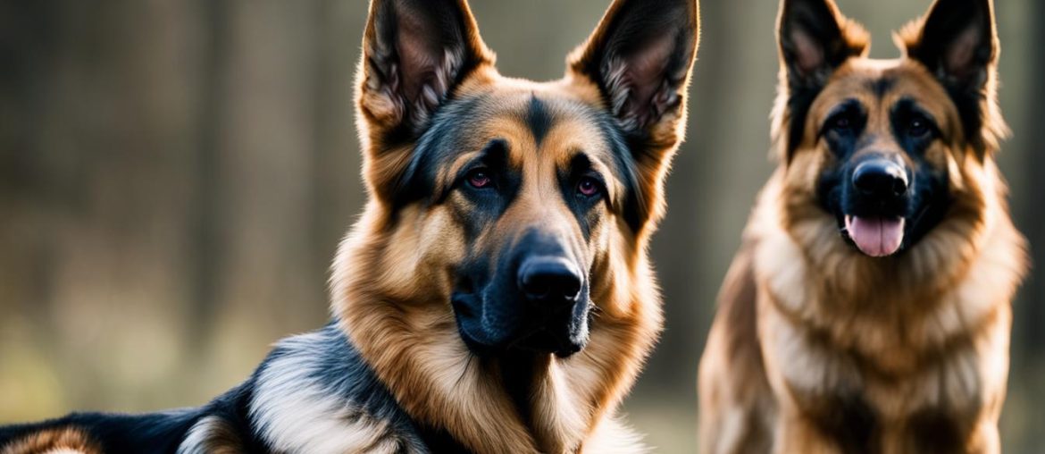 different types of german shepherds